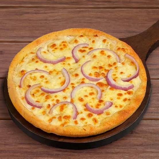 Onion cheese pizza (medium)